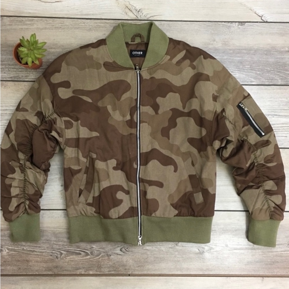Other UK ASOS Camo Bomber‎ Jacket